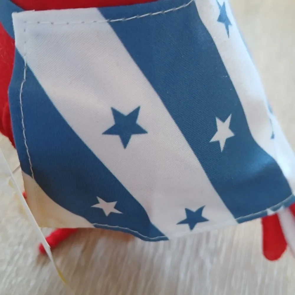 Target Featherly Friends Red Blue Patriotic Plush Bird Toy 